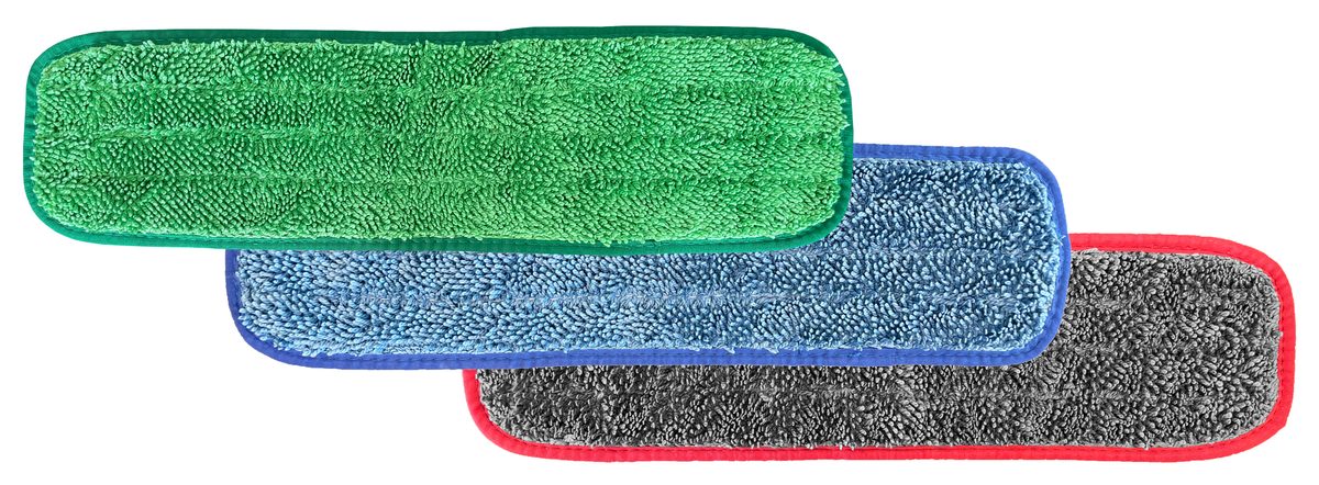 Premium twisted-loop microfiber mop pads